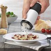 Stainless Steel Handheld Cheese Grater, 420 Grade with Removable Blade