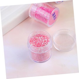 Mikinona Shimmering Nail Dipping Powder Sequins 5 Pack Glitter Powder for Nail Art DIY Manicure Kit