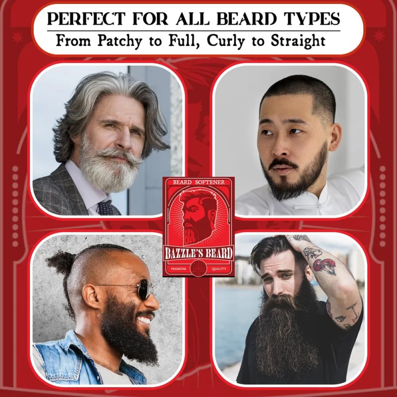 Acondicionador Y Bálsamo Suavizante Para Barba Bazzle's Bear