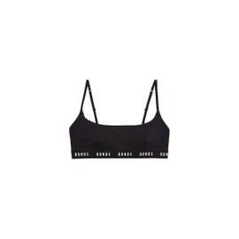 Bonds Womens Icons Scoopcrop PLN Sports Bra, Black, 12 US
