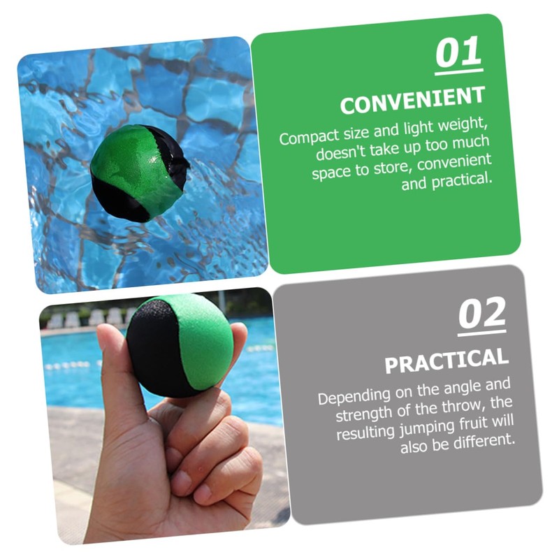 Kisangel Water Bouncing Ball Swimming Pool for Beach and Backyard
