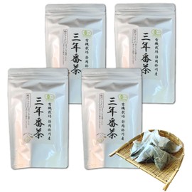 Organic Cultivation Sannen Bancha, 0.09 oz (2.5 g) x 16p, JAS Certified, No Additives, Organic, Macrobiotic Diet, Roasted Roasted Tea, Low Caffeine, Babies, Pregnant Women, Loss of Appetite,