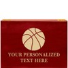Crown Awards Basketball Coach Rosewood Humidor Gift, Customize with Your