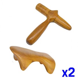 Juniper self-care massage gua sha acupressure tool x2 E