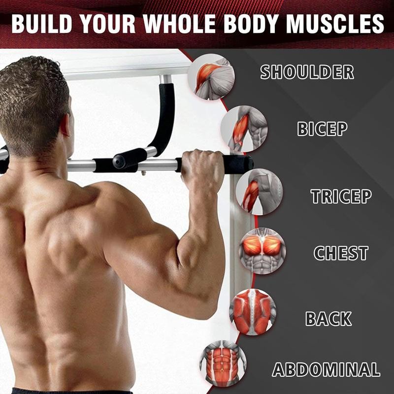 Multi-Grip Chin Up Bar - Upgrade Pull Up Bar for