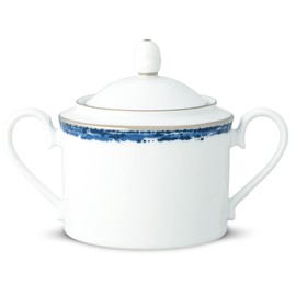 Noritake Blue Rill Sugar and Creamer Set