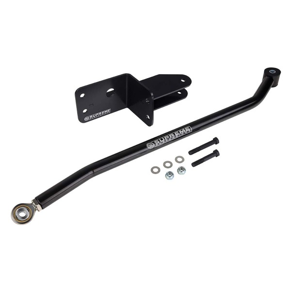 Supreme Suspensions - Front Track Bar for 1984-2001 Cherokee XJ Adjustable Track Bar and Relocator Bracket for 4" - 6.5" Lifts
