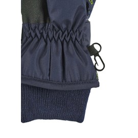 Sterntaler Unisex Children's Dinosaur Mittens, navy