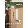 4smile Over Door Hanger Set of 10 – Silver Door