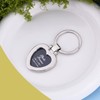 Engraved Photo Frame Keychain for Women Aunt from Niece, Unique
