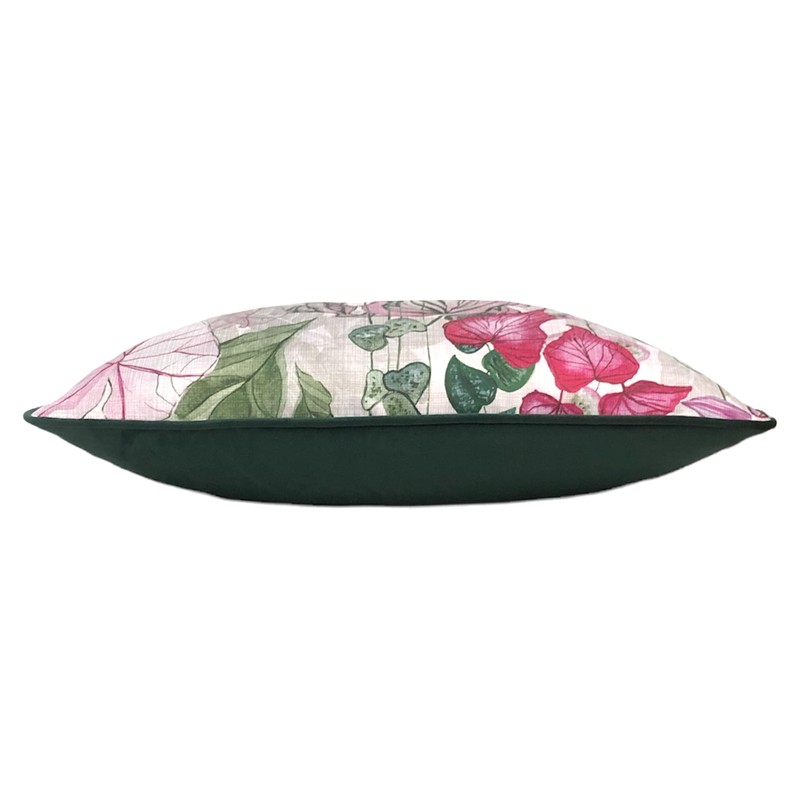 Paoletti Veadeiros Botanical Piped Square Cushion Cover
