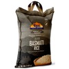 Rani Silver White Basmati Rice Extra Long Aged 4-Pound Bag,