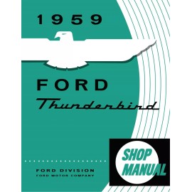 1959 Ford Thunderbird Shop Manual