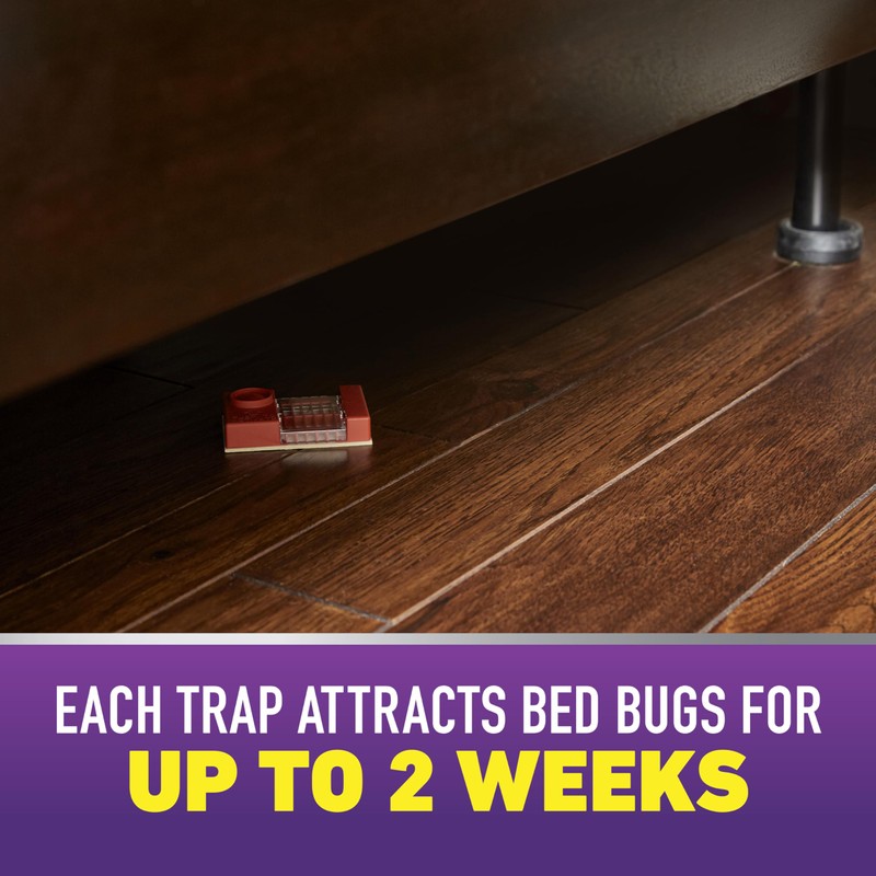 Ortho Home Defense Max Bed Bug Trap, Detect Bed Bugs