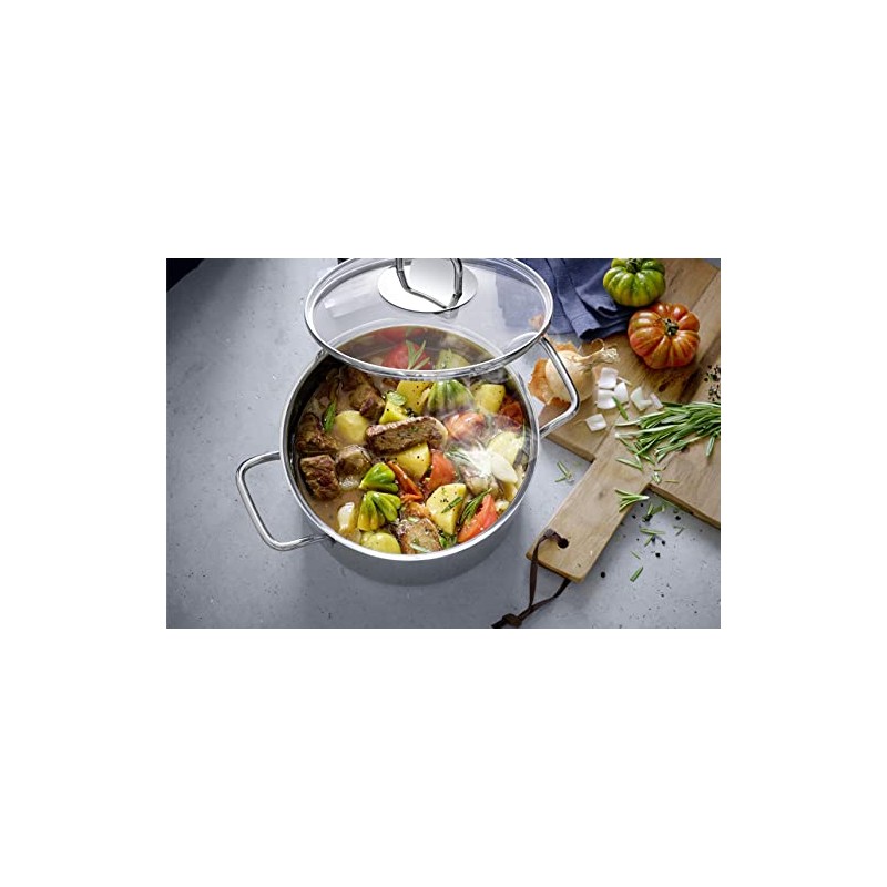 WMF Small Cooking Pot 16 cm Stackable Induction Cooking Pot