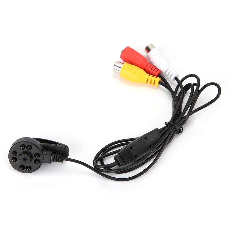 Security IR Camera, 8 Light Mini Video Camera CCTV HD
