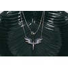 HOILY'S Women's Luminous Angel Necklace with Zircon in 925 Sterling