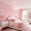 Alighting Plug in Chandeliers, 4-Light White & Pink Small Acrylic