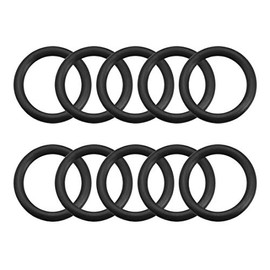 sourcing map Pack of 10 Gasket O Rings 23mm OD 16.8mm ID 3.1mm Width Nitrile Rubber Metric Sealing Rings NBR Rubber Washers for Tap Lines Oil Acid Resistant Pipe