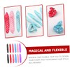Beavorty 24pcs Flexible Sponge Hair Curlers Non-damaging Sleep Rollers for