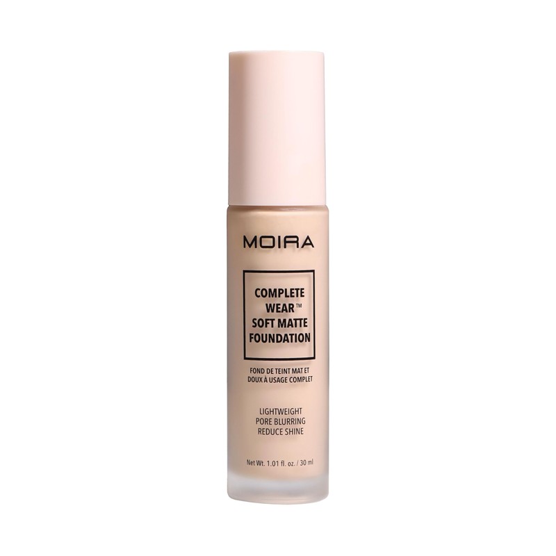 Moira Base De Maquillaje Liquida Complete Wear Soft Matte Foundation