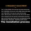 Solar Ultrasonic Animal Pest Repeller Outdoor Four Speakers Mechanical Wave