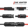 Dongge Solar Panel to SAE Adapter 10AWG Cable Conector Charger