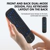 G60SPRO BT 2.4G Dual Mode Voice Remote with Keypad 6-Axis