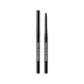 KISS New York Professional Retractable Eyeliner, Luxury Intense Highly Pigmented Eye Makeup, Long-Lasting, Water-Resistant, Smudge-Proof, Smooth Gliding (3 PACK, Blackest Black)