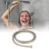 Shower Hose Cold Hot Dual Control Stainless Steel Flexible Pipe