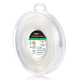 Chanzon 3:1 Ratio 1/4" (6.4mm) Heat Shrink Tubing - Marine Grade Waterproof Adhesive Lined - 8Ft Roll (2.5M Total Length) Clear/Transparent Polyolefin Sleeving Wrap Shrinking 3 to 1 Ratio 1pcs