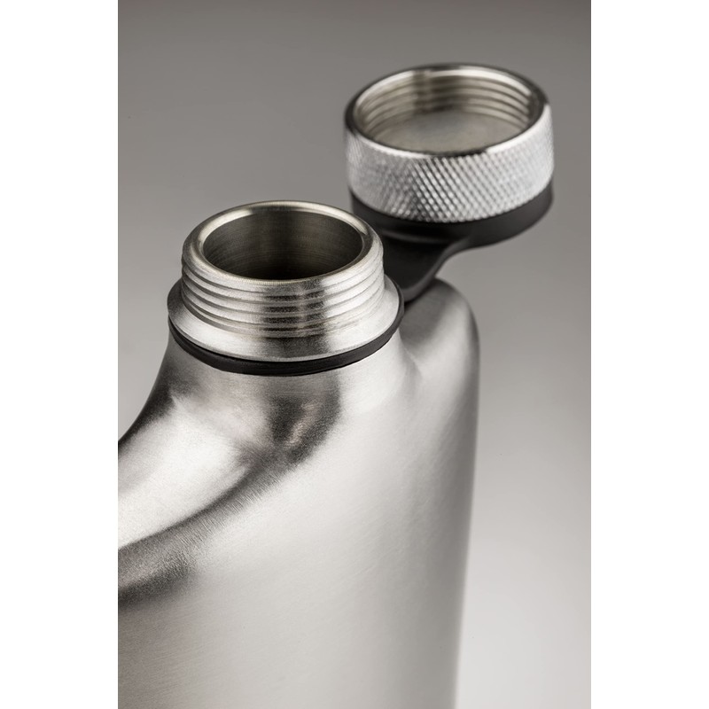 Gsi Outdoors Glacier Stainless Hip Flask 8 oz Hip Flask,