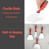 Bates- Putty Knife Set, 4 Pack, Stainless Steel, 4" 5"