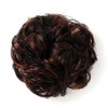 Bun-haired partial wig 8p black + brown hair mulberry giblet band (WFHFKLT) / 올림머리 부분가발 8p 블랙+브라운 헤어뽕 곱창밴드 (WFHFKLT)