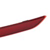 Rear Bumper Reflector for 2020 to 2023, Red Lens Car