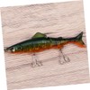 Sosoport 4pcs Fishing Lures Hard Baits for Outdoor Fishing Lightweight