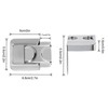 2pcs Home Security Door Reinforcement Lock Anti Theft Aluminum Alloy