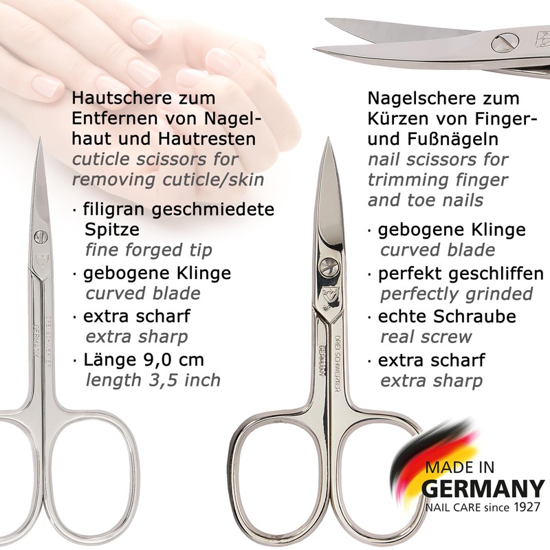 3 Swords Germany - brand quality 11 piece manicure pedicure