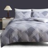 Grace Double Duvet Set - Brushed Microfiber Duvet Cover Double