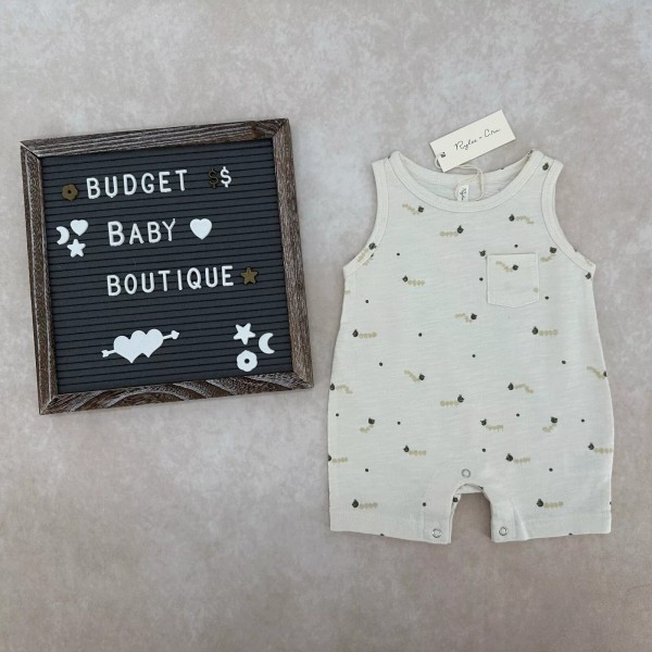 Rylee + Cru NWT RYLEE + CRU Caterpillar Romper Size