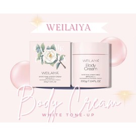 Weilaiya 2X WEILAIYA Camellia Face & Body Cream White Tone-Up SPF 30 PA+++FREE SHIP+US