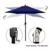 Sunnyglade 7.5' Patio Umbrella Outdoor Table Market Umbrella with Push