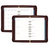 AT-A-GLANCE Faux Leather Undated Starter Set, 7-Ring, 5-1/2" x 8-1/2",