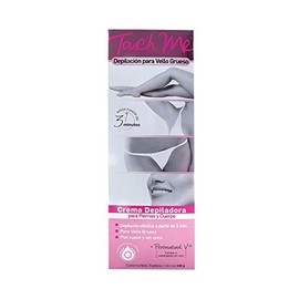 TOUCH ME - Crema Depiladora para Vello grueso. Con extracto de papaya y caléndula. Espátula y tubo con 150g