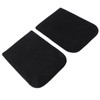 2pcs Non Slip Wheelchair Footrest Covers, Scratch Prevention Neoprene Material