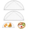 Doyime Half Moon Tonkatsu Net (Set of 2) Oil Cutting