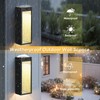 Motion Sensor LED Outdoor Wall Light Fixtures 2 Pack, Modern