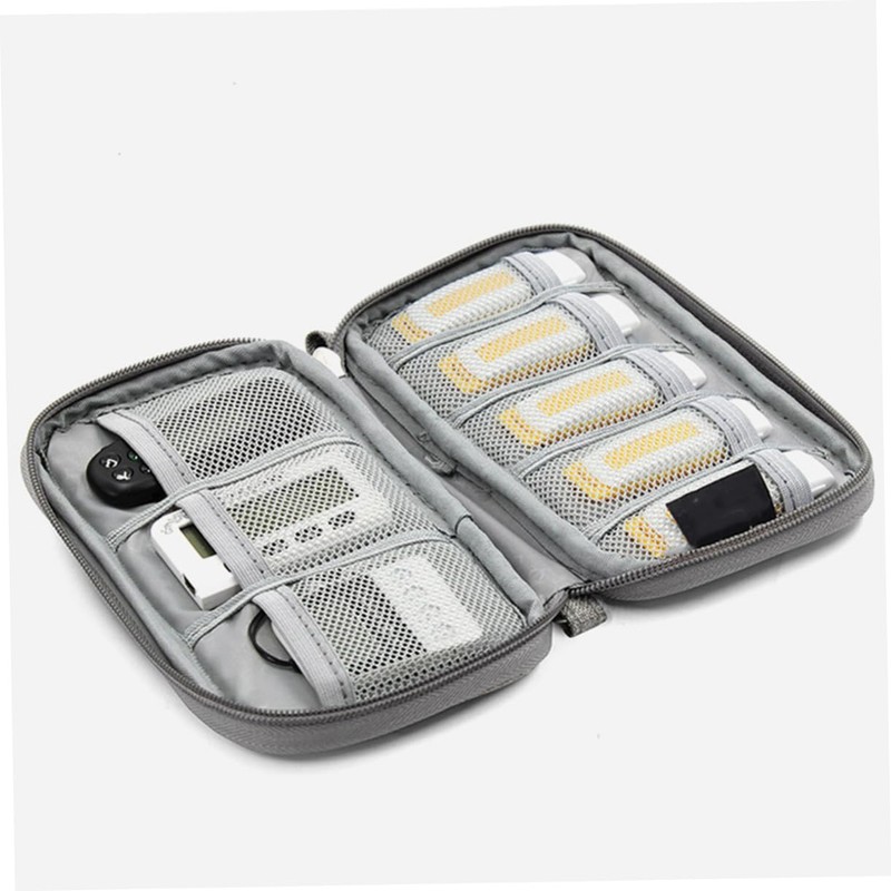 Operitacx Portable USB Flash Drive Organizer Bag Shockproof Storage Case