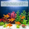 GGPEIH 11 Pcs Aquarium Decoration Artificial Pond Plants, Aquarium Plants