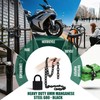 VNAKER G80 Mn Steel Chain Lock, Heavy-Duty Anti-Theft Chain Lock